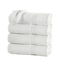 Large Bath Towel Pack of 4 Sheets 27&quot;x55&quot; Cotton Highly Absorbent Sets G... - £57.68 GBP