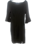 White House Black Market 8 Little Dress 3/4 Bell Sleeve Midi Dress - €21,18 EUR