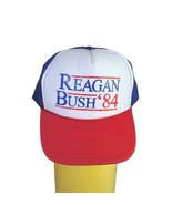 Reagan Bush 84 Retro Campaign Otto Collection Trucker Mesh Foam Hat Cap ... - $15.85