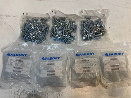 7 Bags of 50 Each of 23KZ56 Hex Head Cap Screws Grade 5 Zinc (350 Quantity) - £49.48 GBP