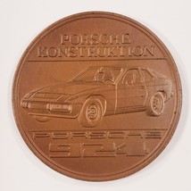1977 Porsche Construction 924, Calendrier Bronze Médaille - $137.60