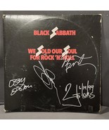 Black Sabbath signed lp We sold our souls, 4 members, Original, Vintage,... - $7,127.57 MXN
