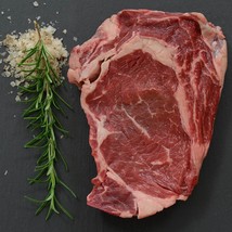 Grass Fed Beef Rib Eye, Cut To Order - 9 lbs, 1-inch steaks - $239.37