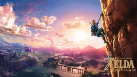 The Legend of Zelda Breath of the Wild Art Print Poster 14x21&quot; 24x36&quot; 32... - £8.71 GBP+