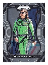 AUTOGRAPHED Danica Patrick 2018 Panini Prizm Racing (#7 GoDaddy Team) Signed NAS - $58.50