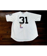 TIM RAINES 1996 WSC NY YANKEES HOF SIGNED AUTO AUTHENTIC MAJESTIC JERSEY... - £233.70 GBP