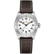 Hamilton Khaki Field Expedition Auto Men&#39;s White Watch H70225510, Modern - £967.05 GBP