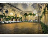 Copley Plaza Square Grand Ballroom Boston Massachusetts UNP Linen Postca... - £1.52 GBP