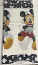 Disney Mickey Mouse Birthday Party Tablecover Mickey Mouse 52x96 Plastic - £5.50 GBP
