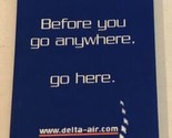 Vintage 1999 Delta Airlines Worldwide Timetable Brochure BR15 - $5.93
