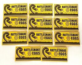 11 RATTLESNAKE EGGS PRANK GAG GIFT ENVELOPES RATTLE SNAKE EGG JOKE - $10.49