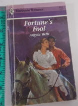 fortune&#39;s fool by angela wells harlequin novel fiction paperback good - $5.94