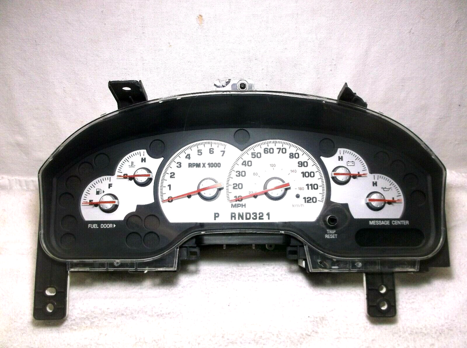 2002..02 MERCURY  MOUNTAINEER  THRU 3/3/02  W/MESSAGE CENTER/ SPEEDOMETER - $10.21