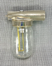 Vintage Rainbow Vacuum Sprayer Attachment and Glass Jar NOS - $14.87