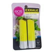 EOS Super Soft Shea Lip Balm Exhale Green Apple Tonic - £11.40 GBP