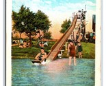 Slide Board Row&#39;s Park Hagerstown Maryland MD UNP WB Postcard O20 - $20.74