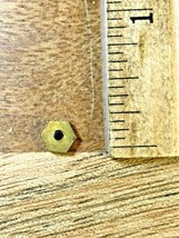 New Haven Clock Movement Center Pallet Nut (See Pics to ID Mvmt) (K5853) - $10.99