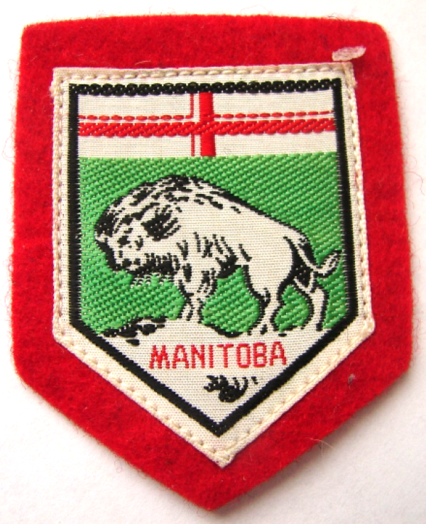 Primary image for MANITOBA FLAG SHIELD Province & Territory Cloth Patch badge High-quality provinc