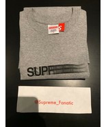 DSWT Supreme Motion Logo tee Heather Grey Size Small IN Hand 100% Authen... - £460.41 GBP