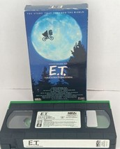 E.T. The Extra Terrestrial VHS 1982 Rare Green &amp; Black Tape MCA - £7.73 GBP