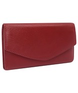 RFID Genuine Leather Women&#39;s Slim Flap Wallet Clutch Organizer Checkbook... - $32.48 CAD