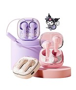 Kitty Kuromi Wireless Bluetooth 5.4 Earphones Charge Case Mic Built-In G... - $31.64 CAD