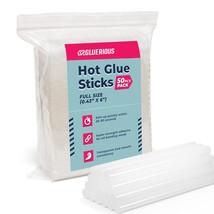Full Size Hot Glue Sticks For Glue Gun, 50Pcs Bulk Pack 6&quot; Long X .43&quot; D... - £28.84 GBP