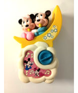 Disney ARCO Baby Mickey &amp; Minnie When You Wish Upon Star Crib Music Box ... - £10.95 GBP