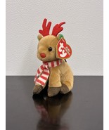 ~ Retired Tinsel~ 2009 Ty Baby Beanies 4.5&quot; Mouse ~ MWMT~ - $8.26 CAD