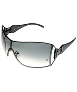 Mont Blanc Sunglasses Women Gunmetal Black Shield MB282S 12B - $129.97