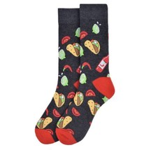 Men&#39;s Taco Tuesday Crew Socks Dress Socks Gift New - $12.86