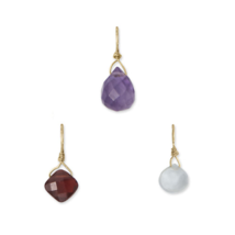 Genuine 14k Yellow Gold Gemstone Birthstone for Bracelet or Necklace (Ja... - $874.20 MXN