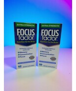 Focus Factor Extra Strength Brain Memory Focus (60) Ct. EXP 09/28 ☆TWO☆ - $511.42 MXN