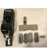 Vintage  GREIST Products Rotary Buttonholer + 6 Attachments And Original... - $29.39