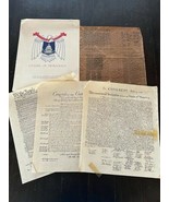 Elementary High School Memorabilia sign vtg Constitution Citadel Democra... - £36.98 GBP