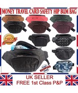 Leather Bum Bag Belt Waist Purse Pouch Hip Fanny Sports Festival Holiday... - €5,86 EUR+