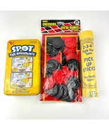 Fun Toy Lot: Spot the Difference Game, Checkers + Pick Up Sticks. Good C... - £14.11 GBP