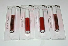 E.L.F. Shimmer Lip Gloss Stick # 22101 &amp; #22116 Lot Of 4 Carded - £8.16 GBP