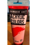 Sargent Art Acrylic Colors Paint Tube 120 ml Primary Magenta Non Toxic New - $10.42 CAD