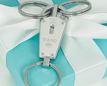 PRISTINE Tiffany &amp; Co 1837 Valet Key Ring Chain in Sterling Silver - $425.00