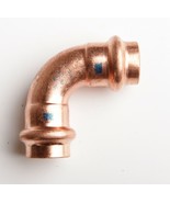 *KSD 1/2 in. Copper 90-Degree Press x Press Pressure Elbow - $3.96 CAD