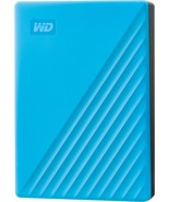 WD - My Passport 4TB External USB 3.0 Portable Hard Drive - Blue - £155.52 GBP