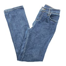 Levi&#39;s Strauss &amp; Co Mid Rise Straight Blue Denim Jeans Pants Bottoms Size 4 - $45.00