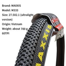 Maxxis M333 PACE Mtb Bicycle Tire 26 * 1.95 26 * 2.1 27.5 X1.95 27.5x2.1 29 x 2. - £101.29 GBP