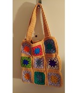 Bisque Trimmed Tote-Shoulder Bag, 15 inches wide, 16 inches deep - $27.44 CAD