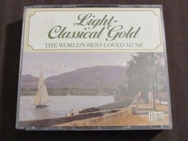 Reader&#39;s Digest Light Classical Gold The World&#39;s Best Loved Music 4CD&#39;s 38 Songs - $4.31