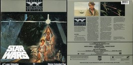 Star Wars 1977 2 Disc Ws Spec Ed Laserdisc Original Cover Cbs Fox Video Tested - £27.37 GBP