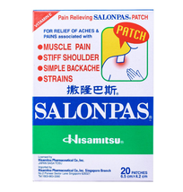 20 Patches HISAMITSU Salonpas Aches Pain Relief Patch Medicated Plaster - £9.76 GBP