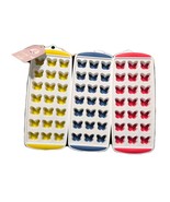 3x Dolly Parton Butterfly Ice Cube Trays Yellow, Red, Blue – 2025 DG Exc... - $34.70 CAD