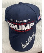 TRUMP HAT BLUE KEEP AMERICA GREAT MAGA 45th PRESIDENT SIGNATURE GOP REPU... - €14,36 EUR
